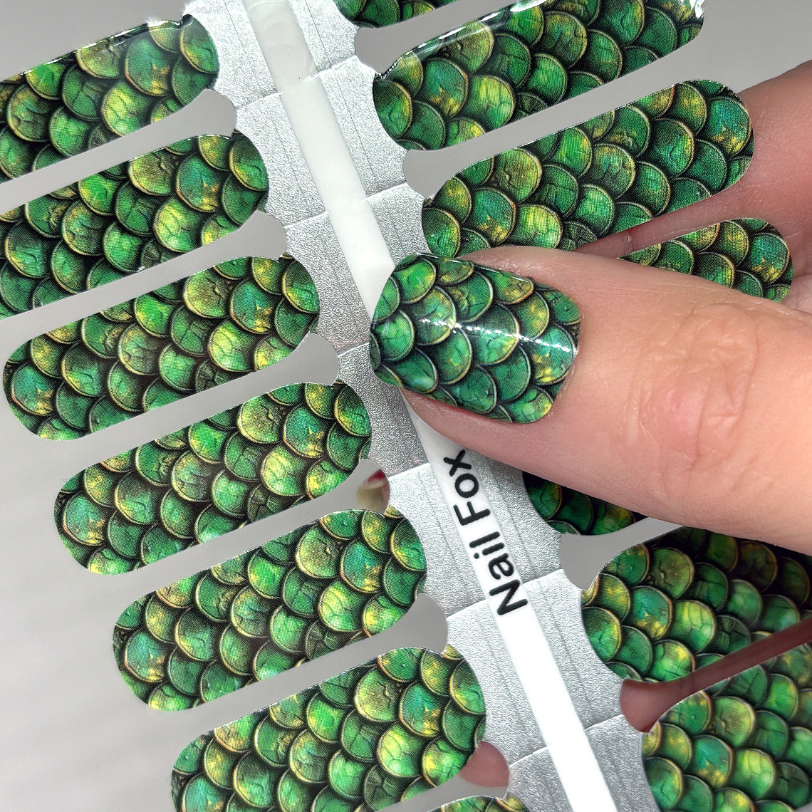 Dragon Scales Exclusive Design Nail Wraps