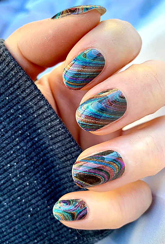Dreamweaver Exclusive Design Nail Wraps (GLITTER)