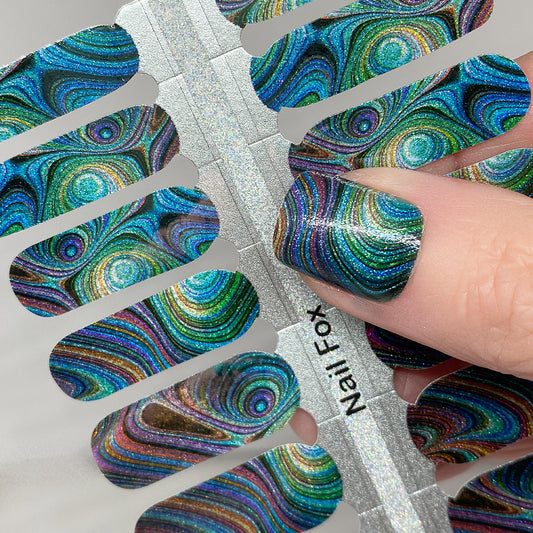Dreamweaver Exclusive Design Nail Wraps (GLITTER)
