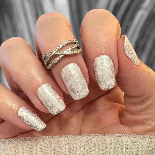 Elegance Exclusive Design Nail Wraps (FOIL)
