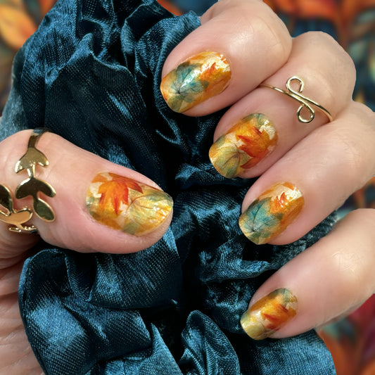 Fall Foliage Nail Wraps