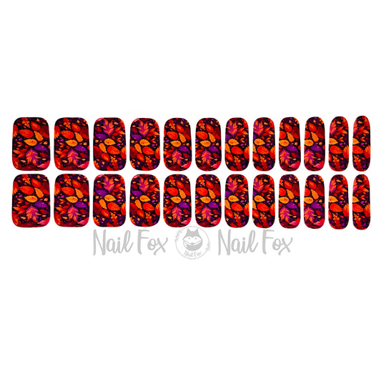 Fall Leaves Nail Wraps