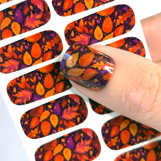 Fall Leaves Nail Wraps