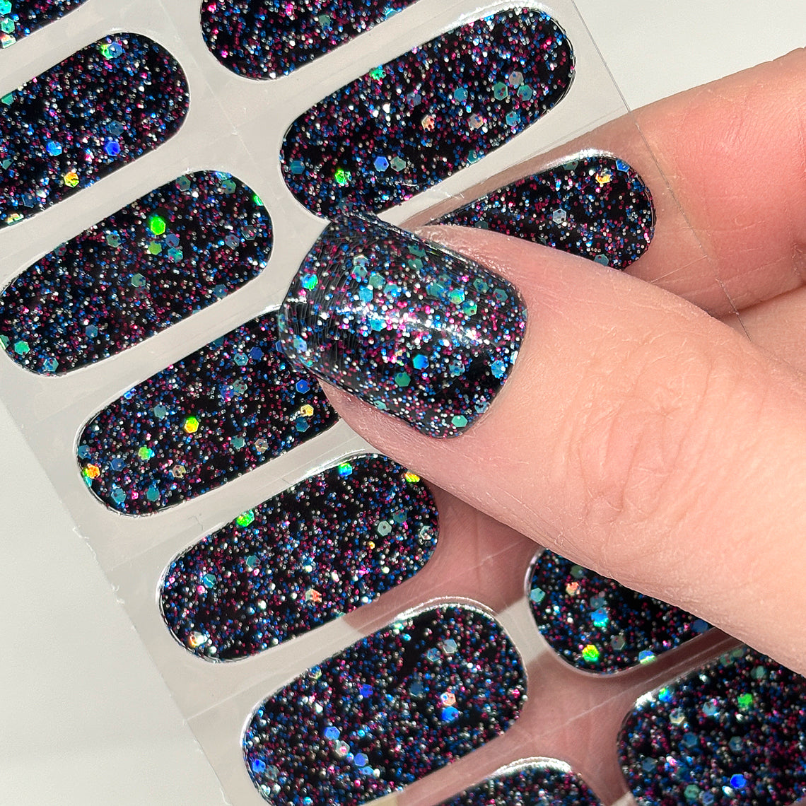 Festive Night No Light Gel Nail Wraps (NLG)