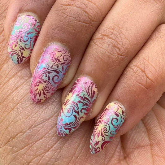 Flourish Exclusive Design Nail Wraps (FOIL)