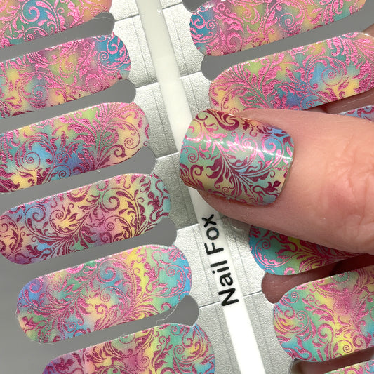 Flourish Exclusive Design Nail Wraps (FOIL)
