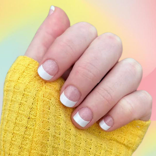 French Tips - Short Nail Wraps