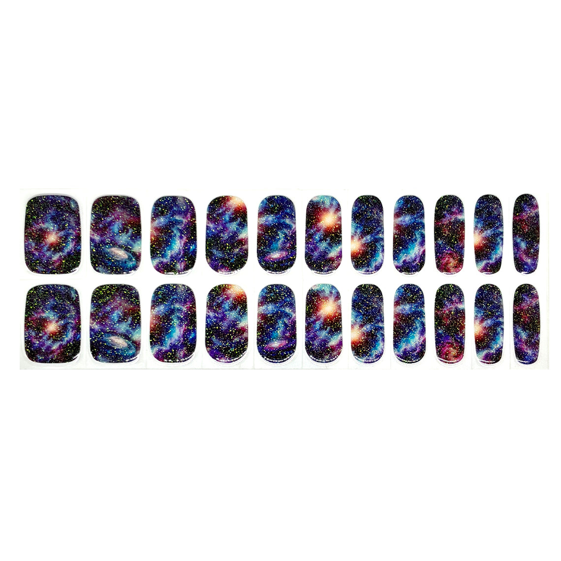 Galaxy Glam Exclusive No Light Gel Nail Wraps (NLG)