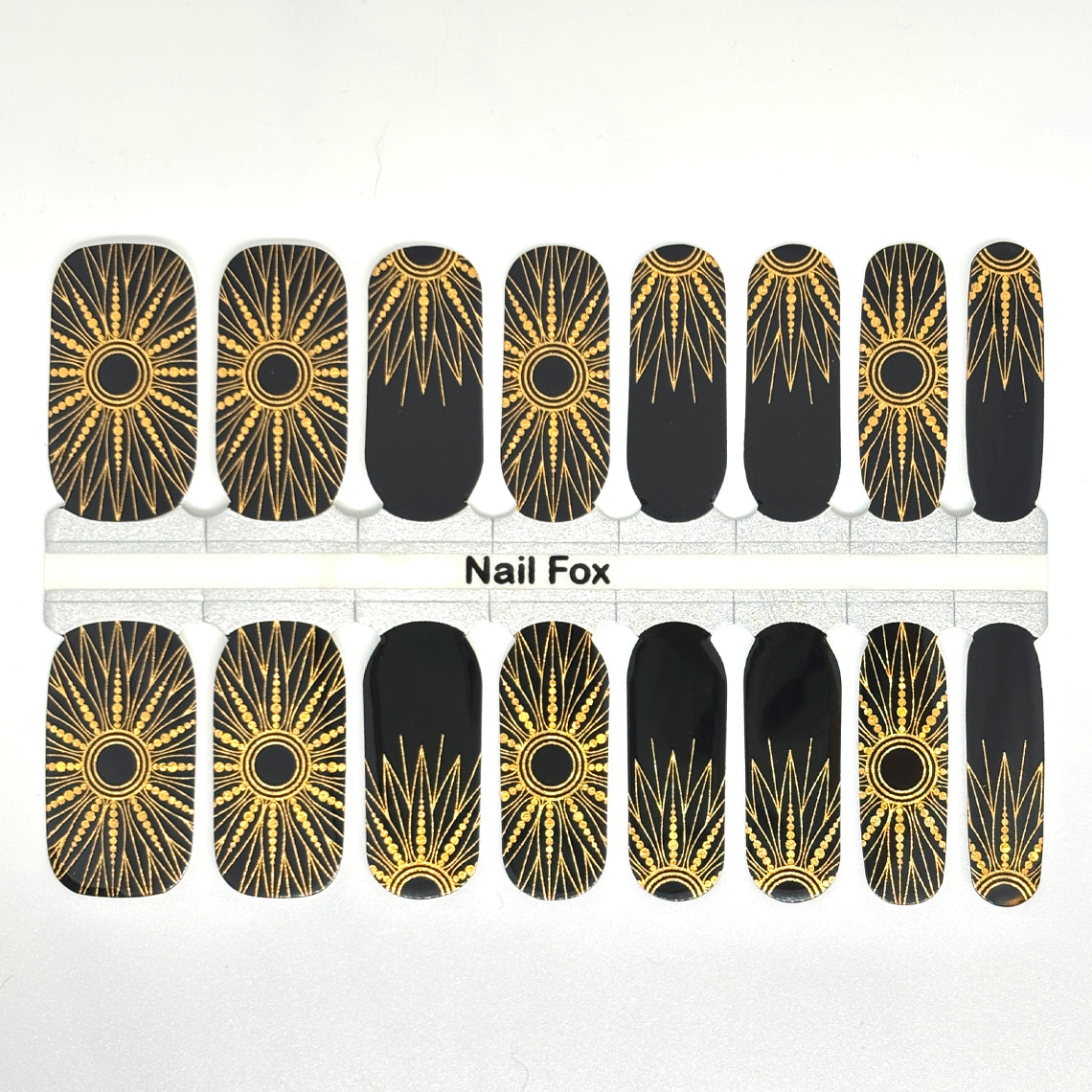 Gatsby Sun Exclusive Design Nail Wraps (FOIL)