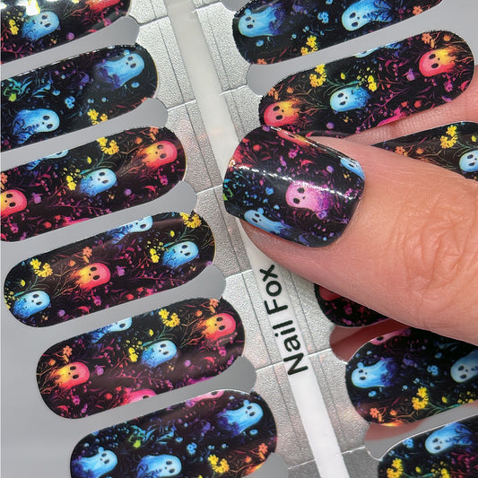 Ghostie Glow Exclusive Design Nail Wraps (GLOW)