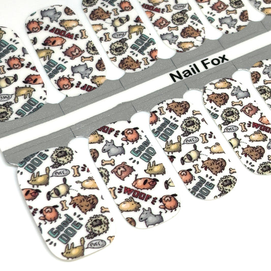 Good Dog Exclusive Design Nail Wraps