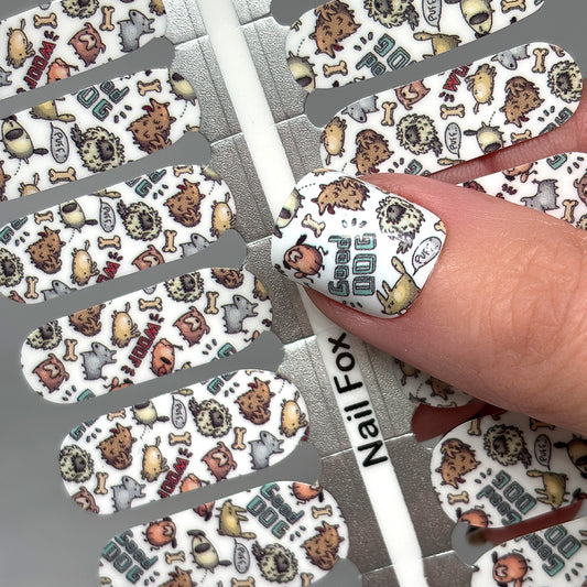 Good Dog Exclusive Design Nail Wraps