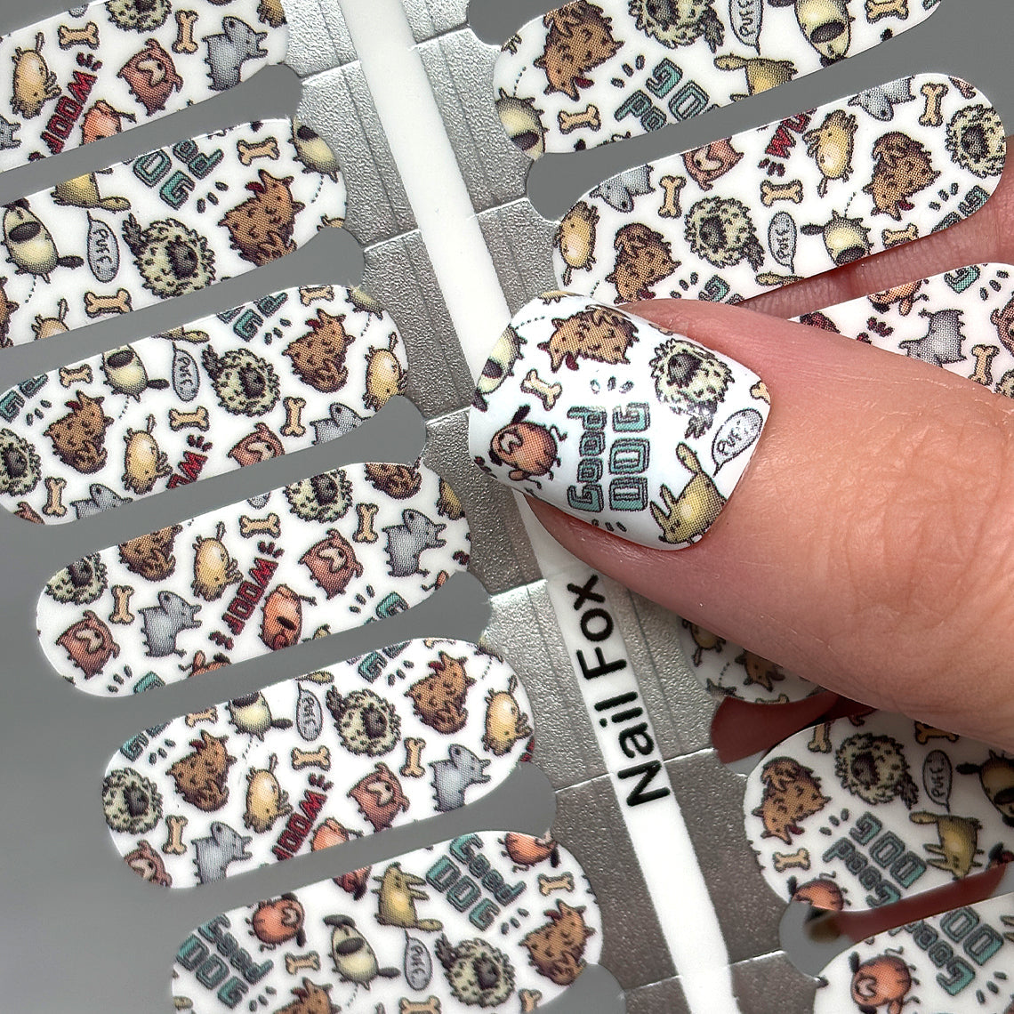 🎁 Good Dog Exclusive Design Nail Wraps (100% off)
