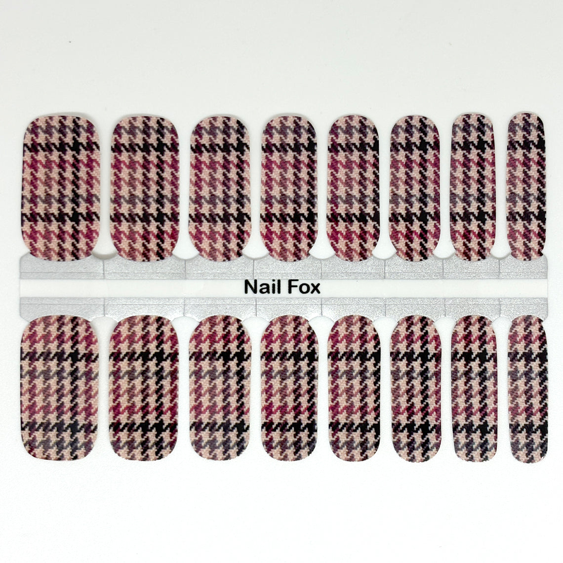 Harvest Houndstooth Exclusive Design Nail Wraps