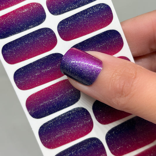 Havana Nights Nail Wraps (Glitter Shift)