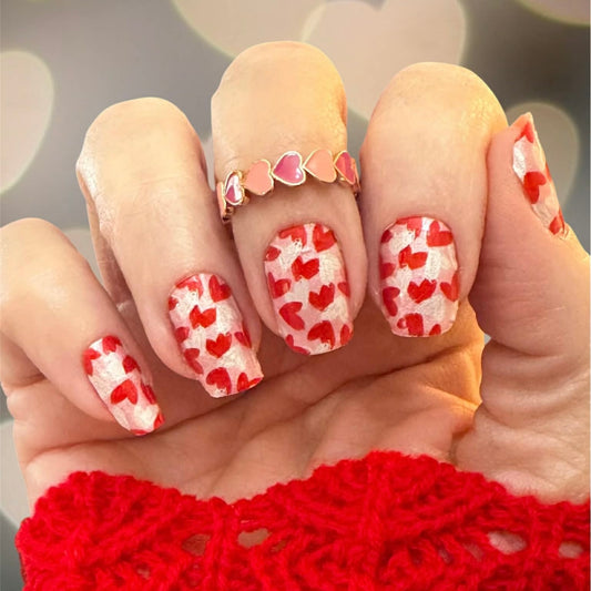 Heartfall Nail Wraps (PEARL)