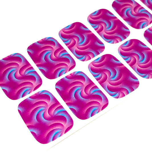 Hypnotic Pink Nail Wraps (PEARL)