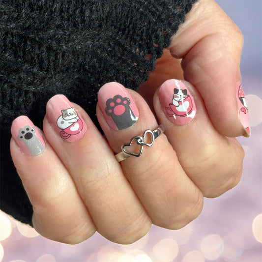 Kit-Tea Love Exclusive Design Nail Wraps