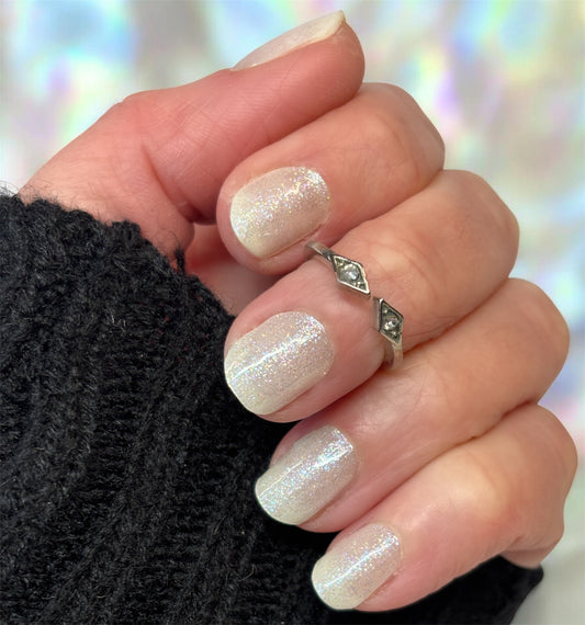 Opalescent No Light Gel Nail Wraps (NLG)