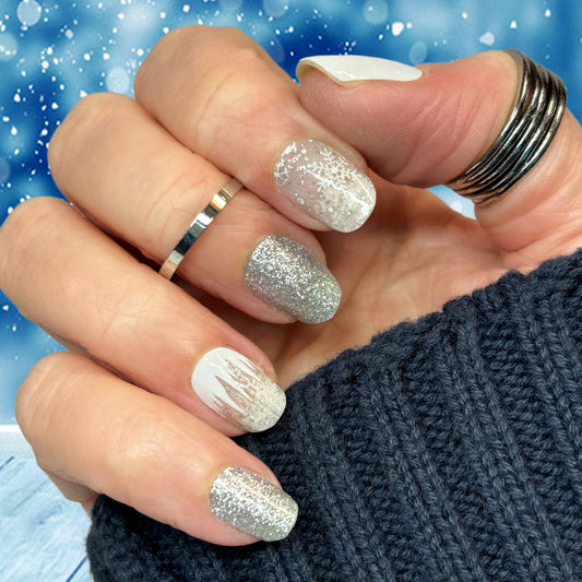 Icy Bling Nail Wraps (GLITTER/OVERLAY)