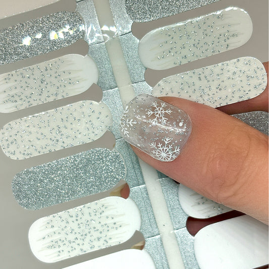 Icy Bling Nail Wraps (GLITTER/OVERLAY)