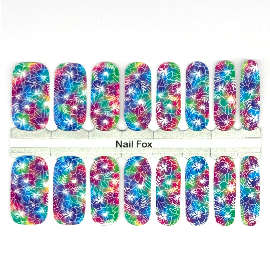 Island Bloom Exclusive Design Nail Wraps