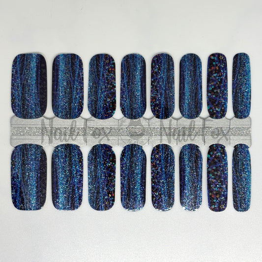 It's Electric Nail Wraps (GLITTER)