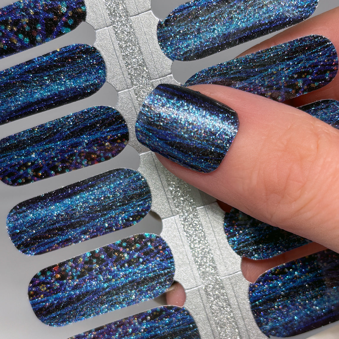It's Electric Nail Wraps (GLITTER)