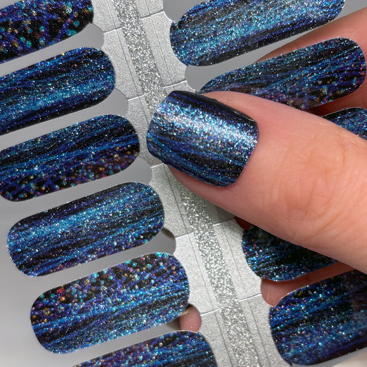 It's Electric Nail Wraps (GLITTER)