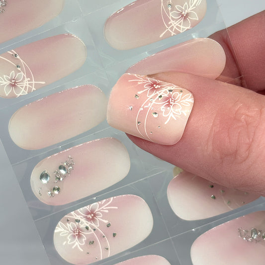 Jeweled Bliss No Light Gel Nail Wraps (NLG)