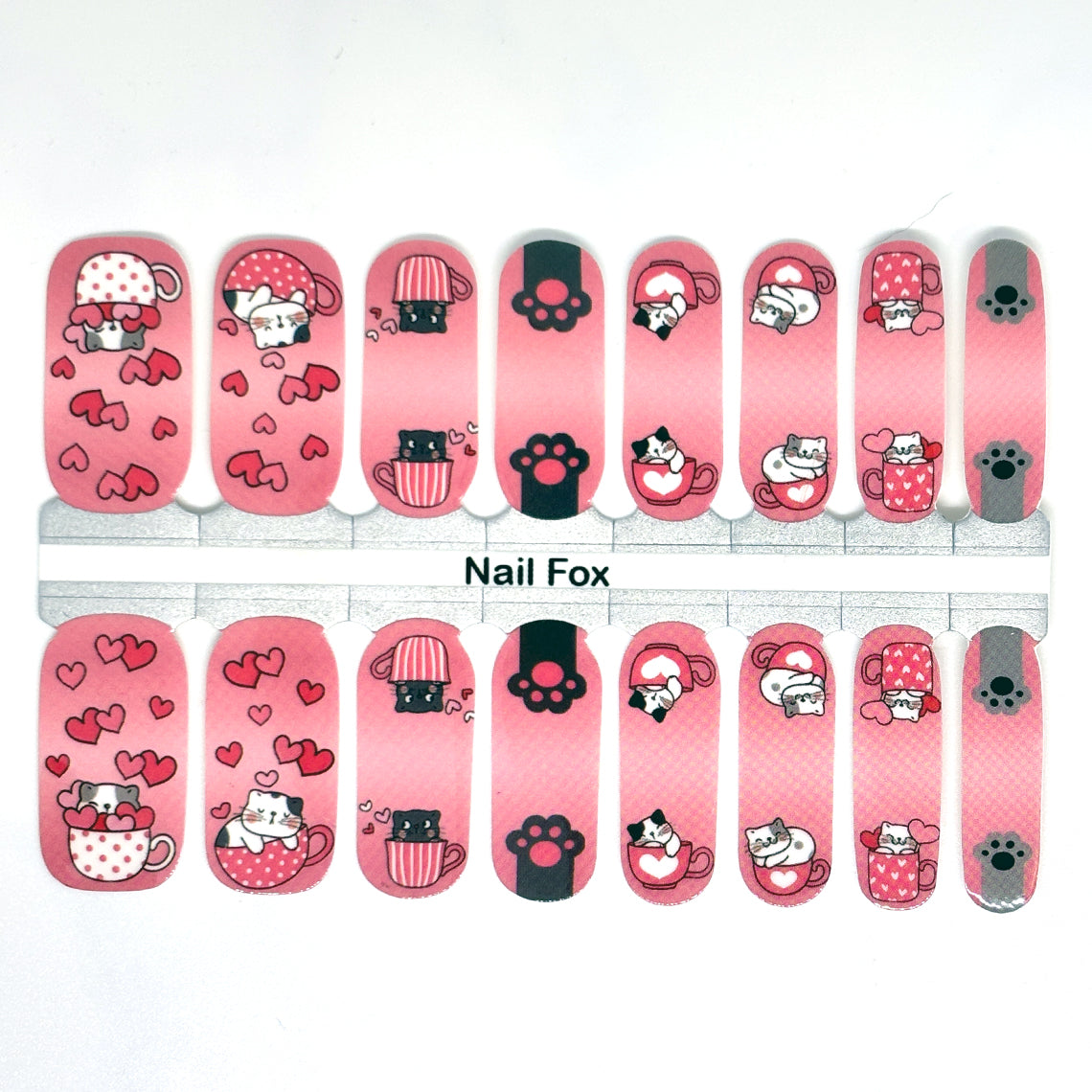 Kit-Tea Love Exclusive Design Nail Wraps