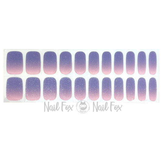 Lavender Blush No Light Gel Nail Wraps (NLG)
