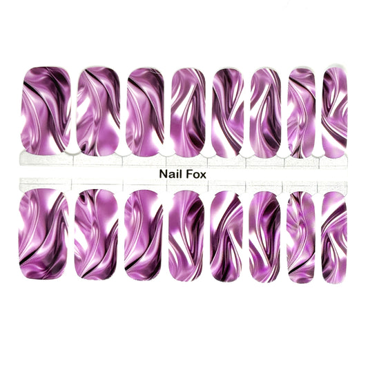 Liquid Mauve Exclusive Design Nail Wraps