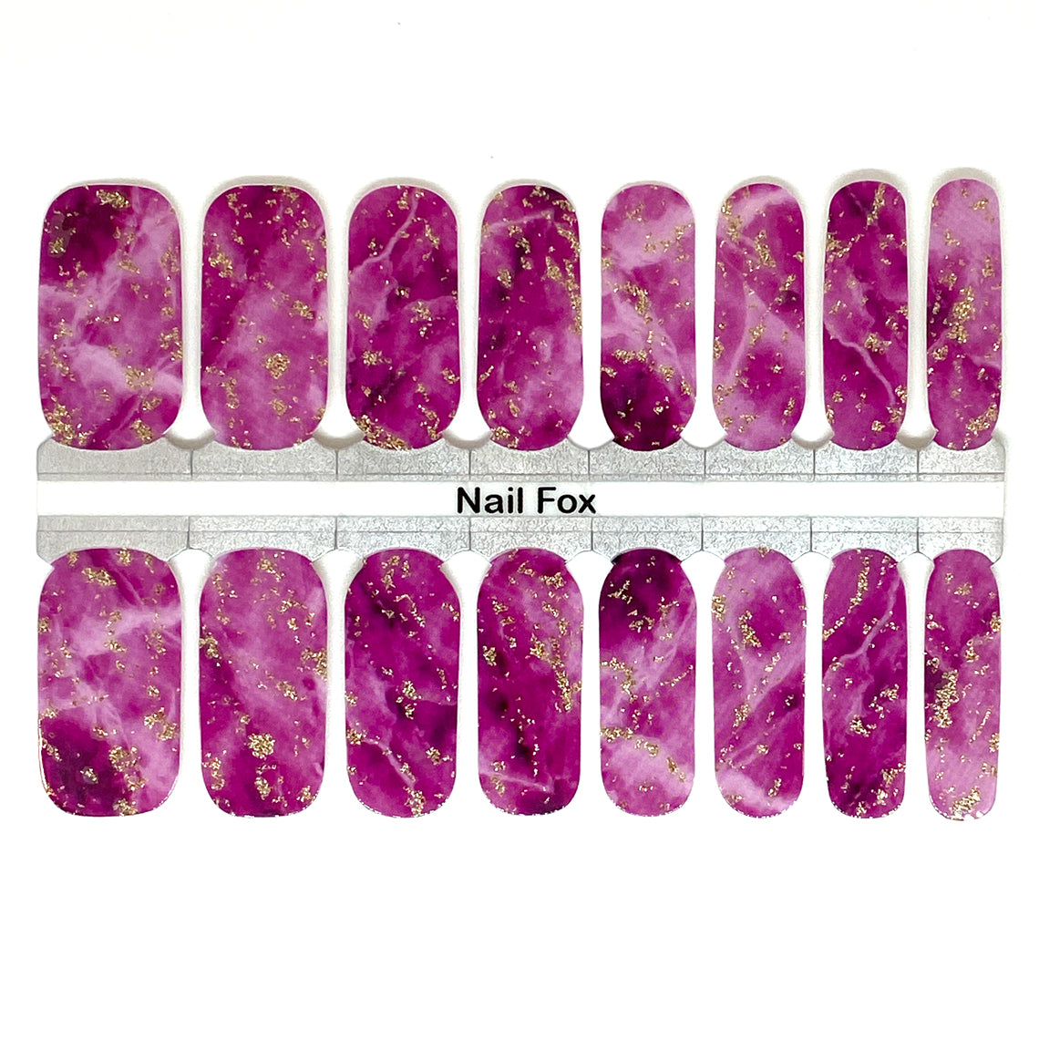 Magenta Marble Exclusive Design Nail Wraps