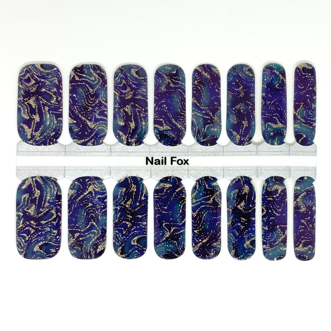 Magical Midnight Exclusive Design Nail Wraps (GLITTER)