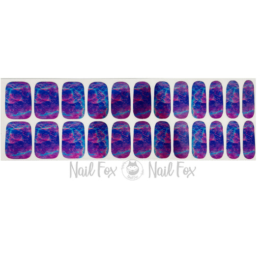 Metal Maiden Nail Wraps (METALLIC/CHROME)