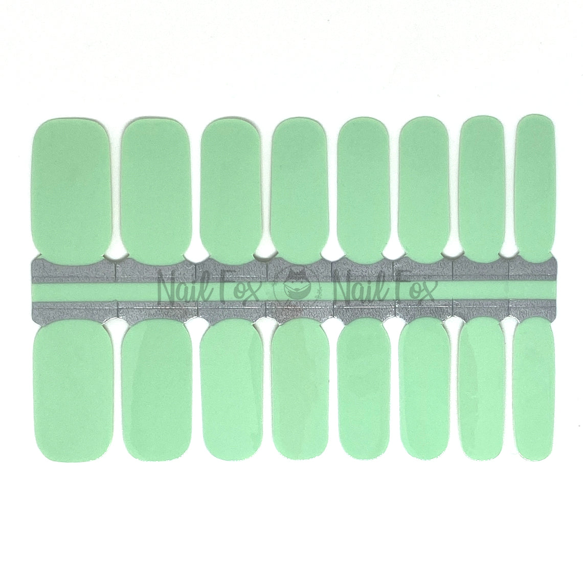 Mint Solid Nail Wraps