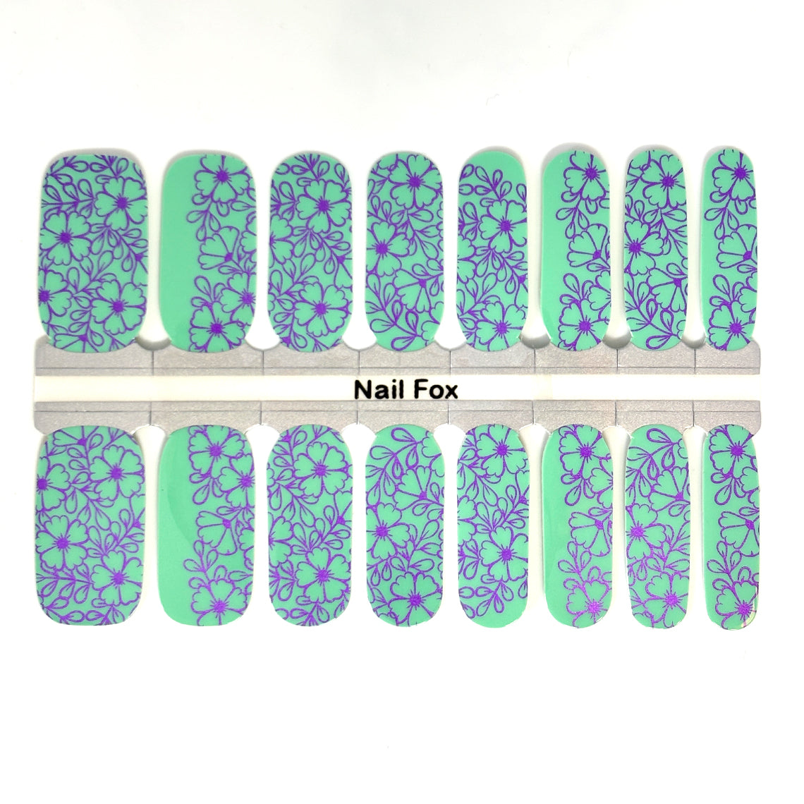 Mint to Bloom Exclusive Design Nail Wraps (FOIL)