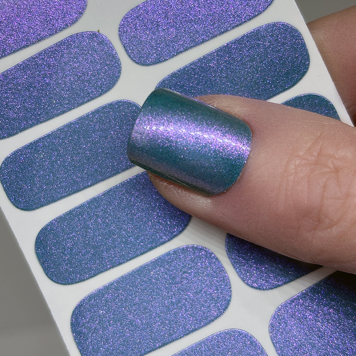 Mystic Blueviolet Exclusive Nail Wraps (Color Shift Violet/Blueviolet/purple)