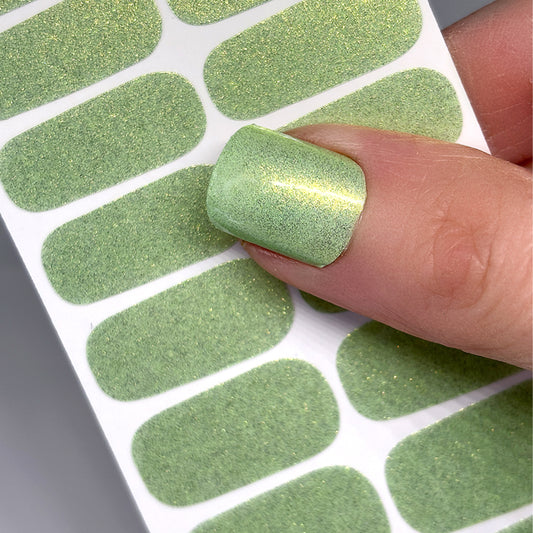 Mystic Lime Exclusive Nail Wraps (Color Shift Neon Green/Lime)