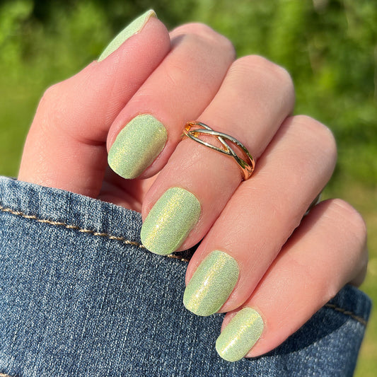 Mystic Lime Exclusive Nail Wraps (Color Shift Neon Green/Lime)