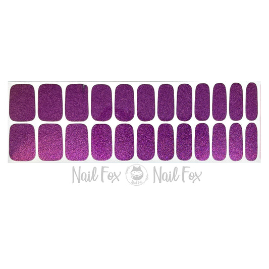 Mystic Orchid Exclusive Nail Wraps (Color Shift Black/Mauve/Purple)