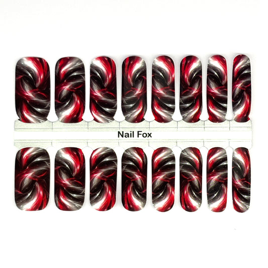 Obsidian Flame Exclusive Design Nail Wraps