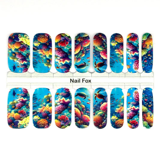 Ocean Reef Exclusive Nail Wraps