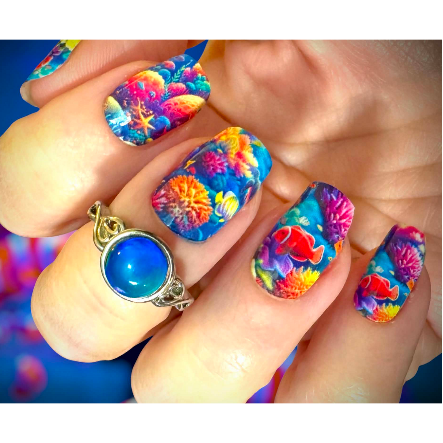 Ocean Reef Exclusive Nail Wraps