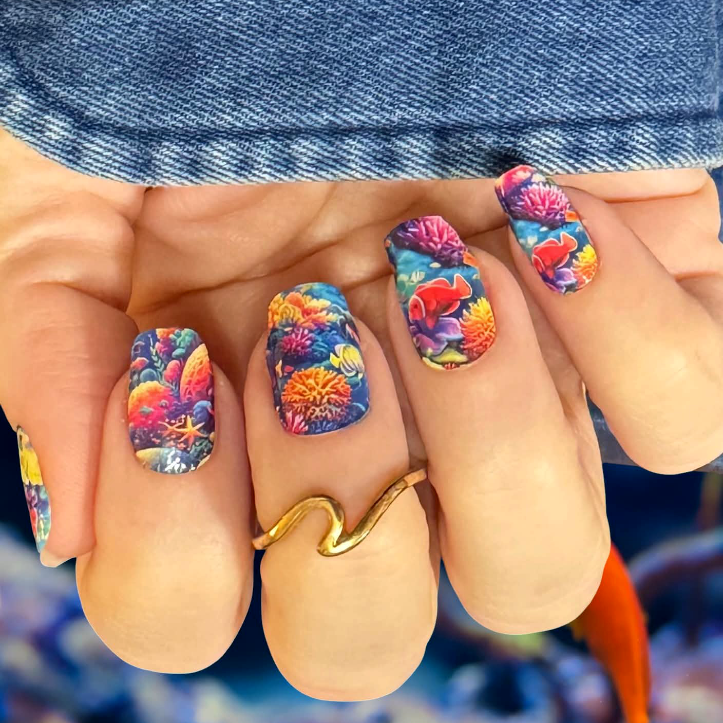 Ocean Reef Exclusive Nail Wraps