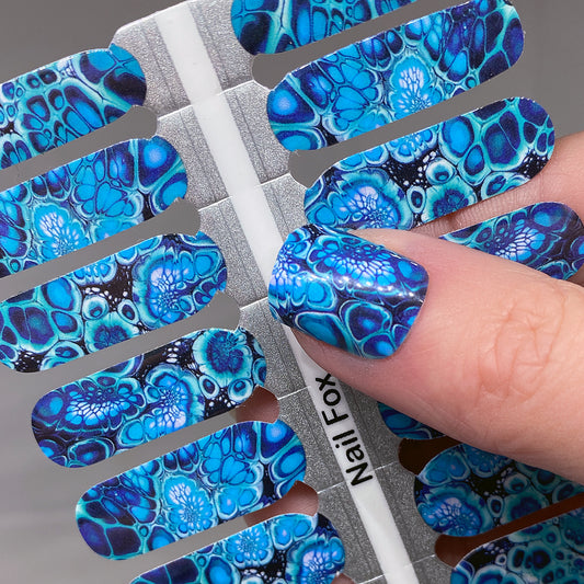 GEL nail wraps: NO UV lamp needed (Passion) – Nails Under Wraps