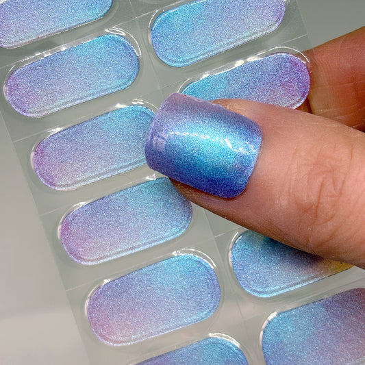 Pastel Pearl No Light Gel Nail Wraps (NLG)