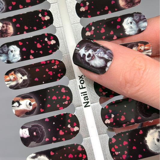 Pawsome Friends Exclusive Design Nail Wraps
