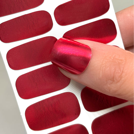 Pink Chrome Nail Wraps (CHROME)
